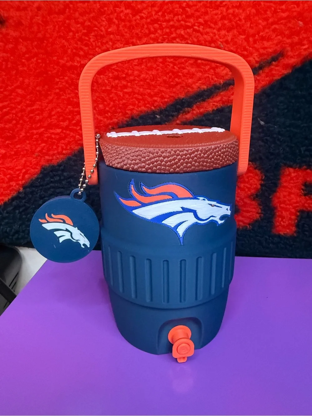 Custom Design - Denver Broncos Cooler Can Holder 12 oz by 3d print